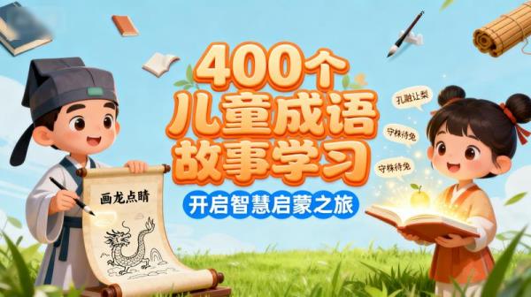 400个儿童成语故事学习.