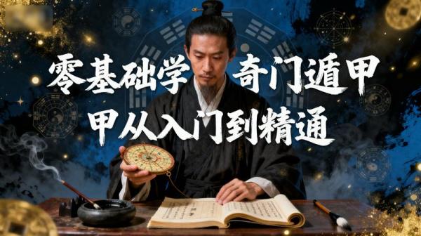 零基础学习奇门遁甲从入门到精通