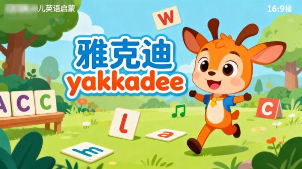 BBC幼儿英语启蒙动画《雅克迪yakkadee》音视频合集