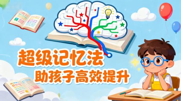 《超级记忆法》助孩子高效提升