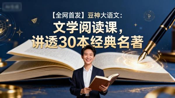 【全网首发】豆神大语文：文学阅读课，讲透30本经典名著