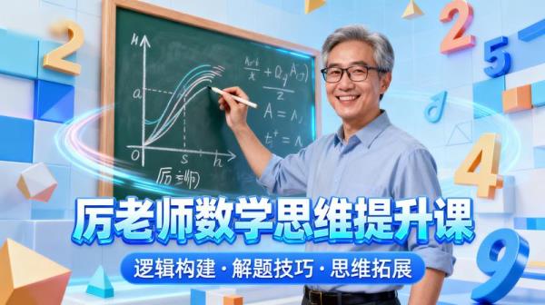 厉老师数学思维提升课
