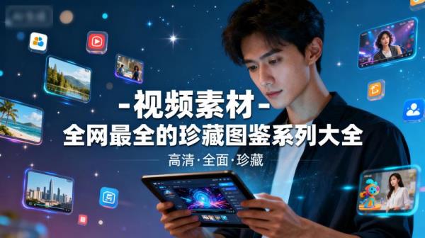 视频素材-全网最全的珍藏图鉴系列大全