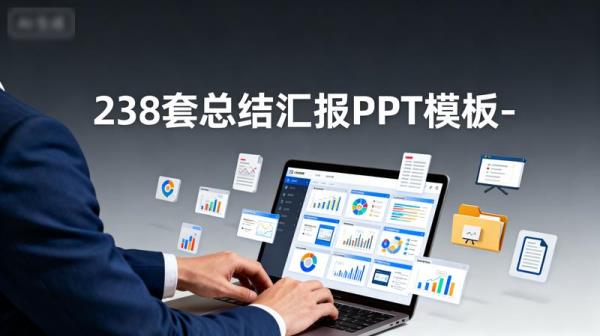 238套总结汇报PPT模板-