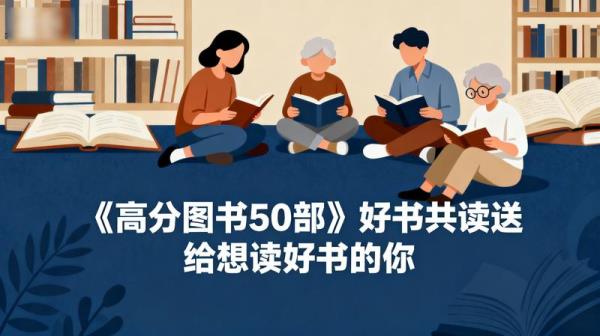 《高分图书50部》好书共读送给想读好书的你