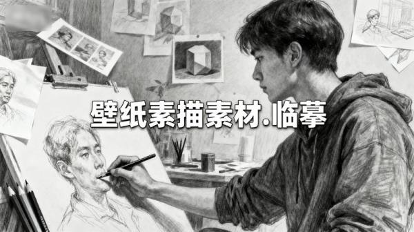 【壁纸】素描素材.临摹