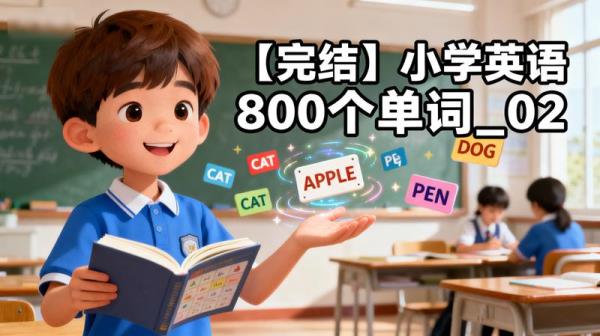 【完结】小学英语800个单词_02