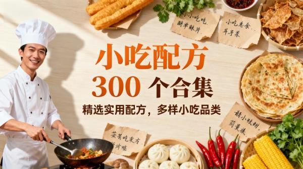 小吃配方 300 个合集