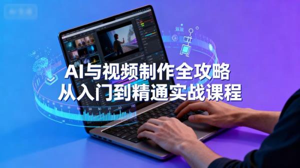 AI 与视频制作全攻略从入门到精通实战课程