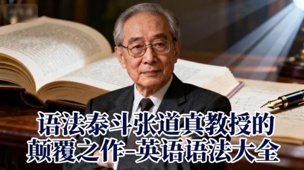 「语法泰斗张道真教授的颠覆之作-英语语法大全」