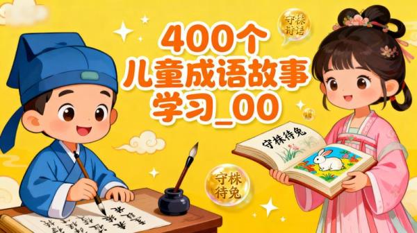 400个儿童成语故事学习_00