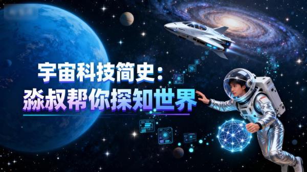 宇宙科技简史：淼叔帮你探知世界」