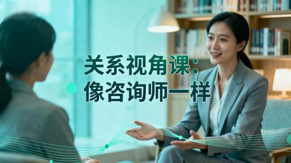 关系视角课：像咨询师一样