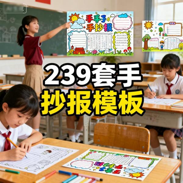 239套手抄报模板