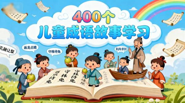 400个儿童成语故事学习