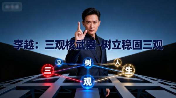 李越：三观核武器-树立稳固三观」