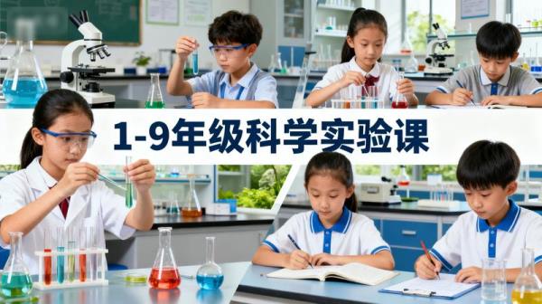 1-9 年级科学实验课（视频）
