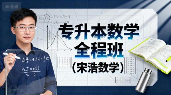 专升本数学全程班（宋浩数学）