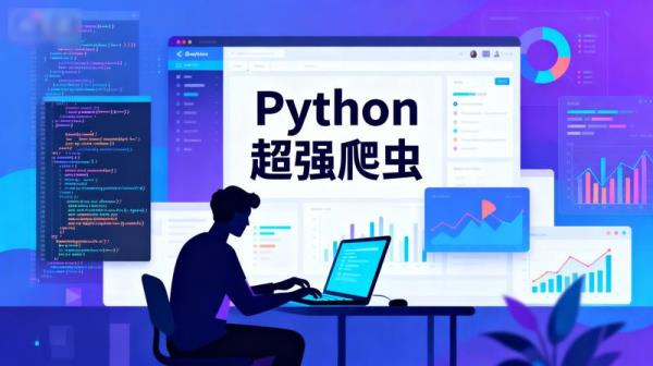 《Python 超强爬虫》8 天速成爬取各种网站数据实战案例