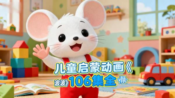 儿童启蒙动画《小鼠波波》106集全