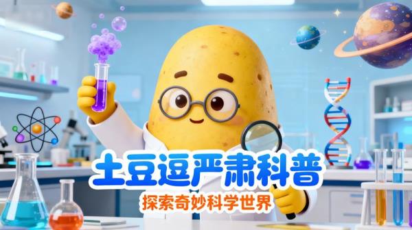 儿童科学知识科普视频《土豆逗严肃科普》