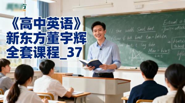 《高中英语》新东方董宇辉全套课程_37
