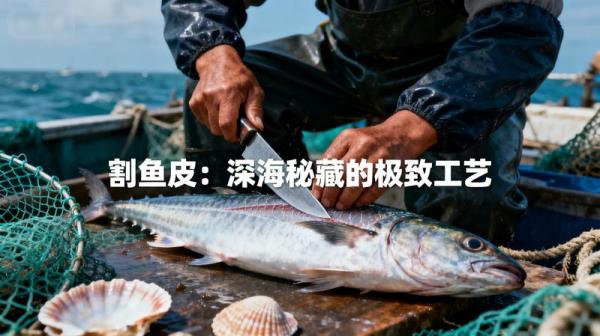 小说推文素材 - 割鱼皮视频素材