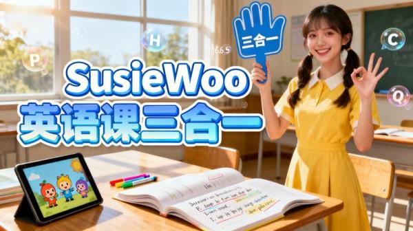 SusieWoo英语课三合一.