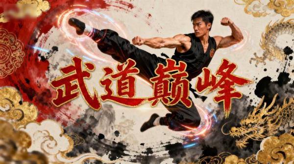 视频素材 - 50 款中国风武术功夫短视频特效剪辑高清素材