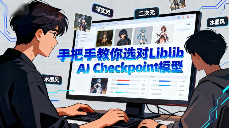 手把手教你选对Liblib AI  Checkpoint 模型