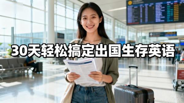 30天轻松搞定出国生存英语