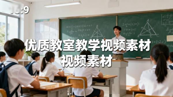 视频素材-教室视频素材