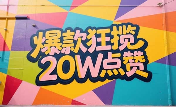 Ai制作创意墙体彩绘视频-原创