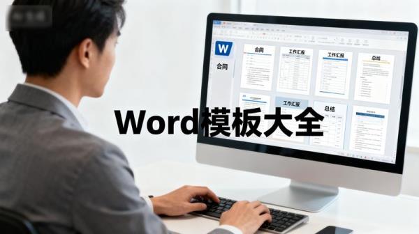 各种 Word 模板（含合同、工作汇报、总结等）