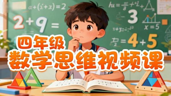 四年级数学思维视频课