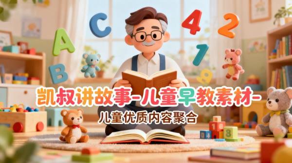 凯叔讲故事-儿童早教素材-儿童优质内容聚合