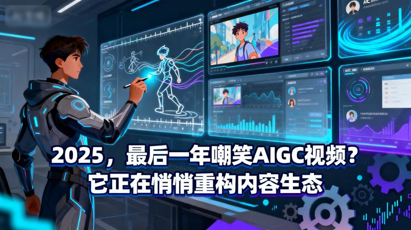 2025，最后一年嘲笑AIGC视频？它正在悄悄重构内容生态