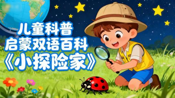 儿童科普启蒙双语百科《小探险家》