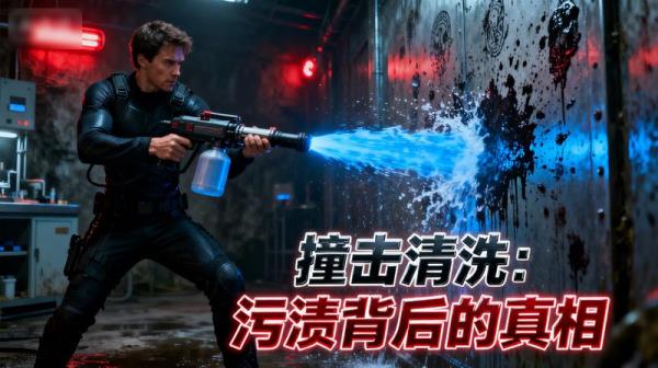 小说推文素材 - 撞击清洗视频素材