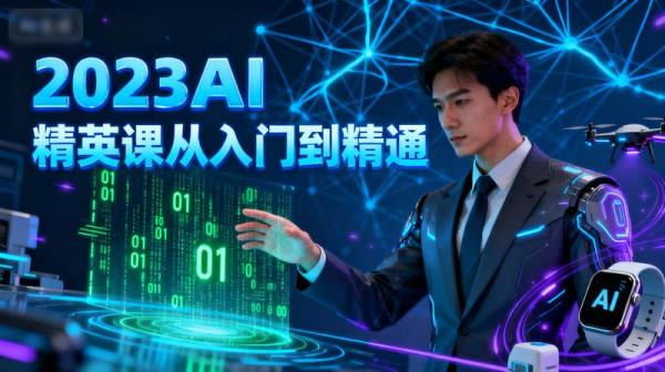 2023AI 精英课从入门到精通