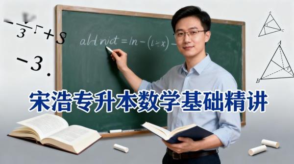 宋浩专升本数学基础精讲