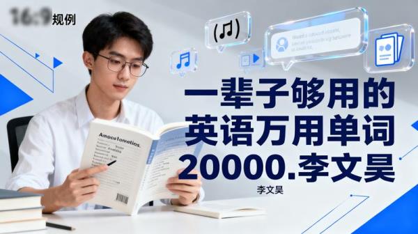 一辈子够用的英语万用单词20000.李文昊