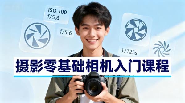 B站付费课-摄影零基础相机入门课程