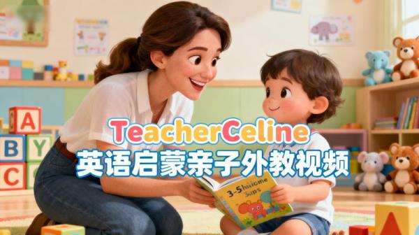 TeacherCeline英语启蒙亲子外教视频