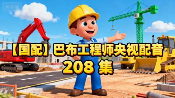 【国配】巴布工程师央视配音 208 集