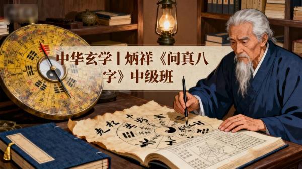中华玄学｜炳祥《问真八字》中级班
