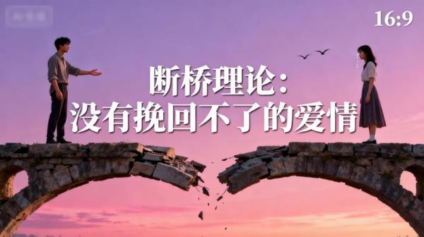 断桥理论：没有挽回不了的爱情.