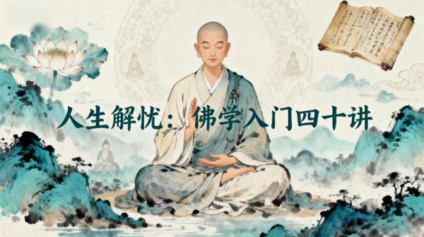 《人生解忧：佛学入门四十讲》