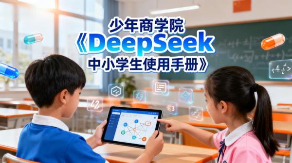 少年商学院《DeepSeek 中小学生使用手册》