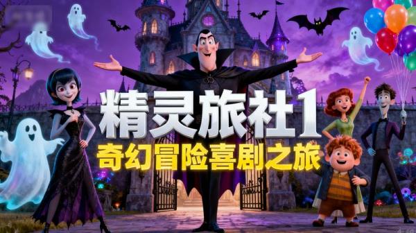 《精灵旅社》1-4部4K奇幻冒险喜剧英语中字